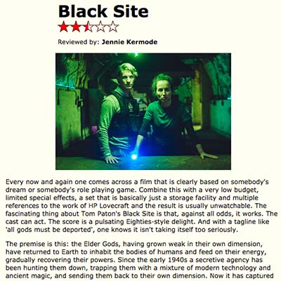 Black Site Film Review